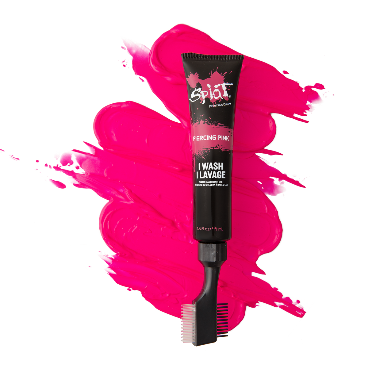 Piercing Pink: Pink One-Wash Temporary Hair Dye | Splat Hair Color