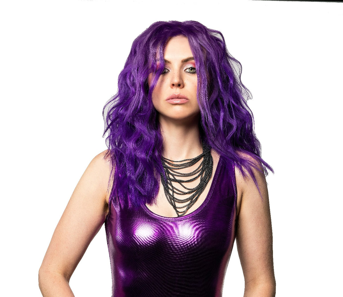 Midnight Tanzanite No Bleach Dark Purple Semi Permanent Hair Dye Splat Hair Color 4501