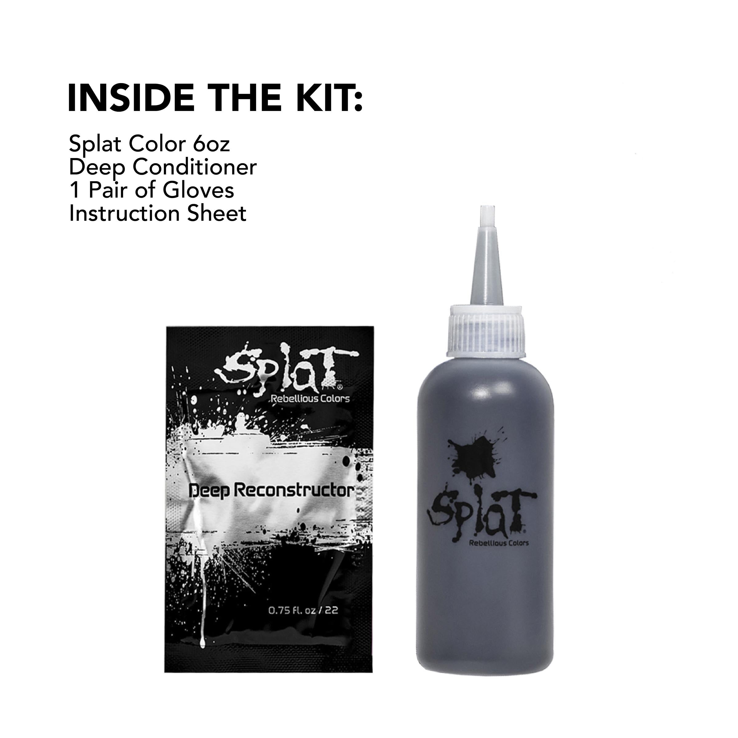 Midnight Onyx No Bleach Black Semi-Permanent Hair Dye Kit