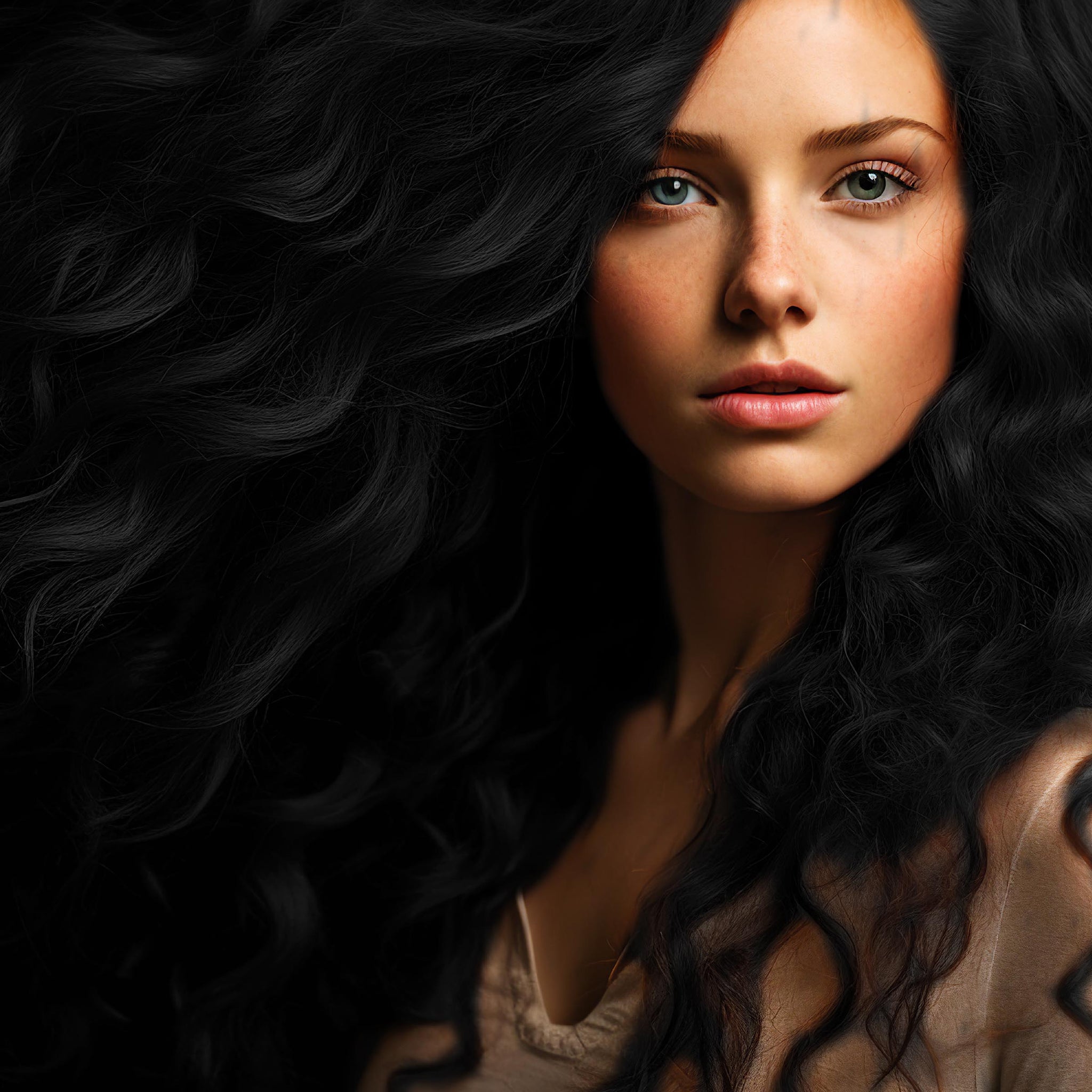Midnight Onyx No Bleach Black Semi-Permanent Hair Dye Kit