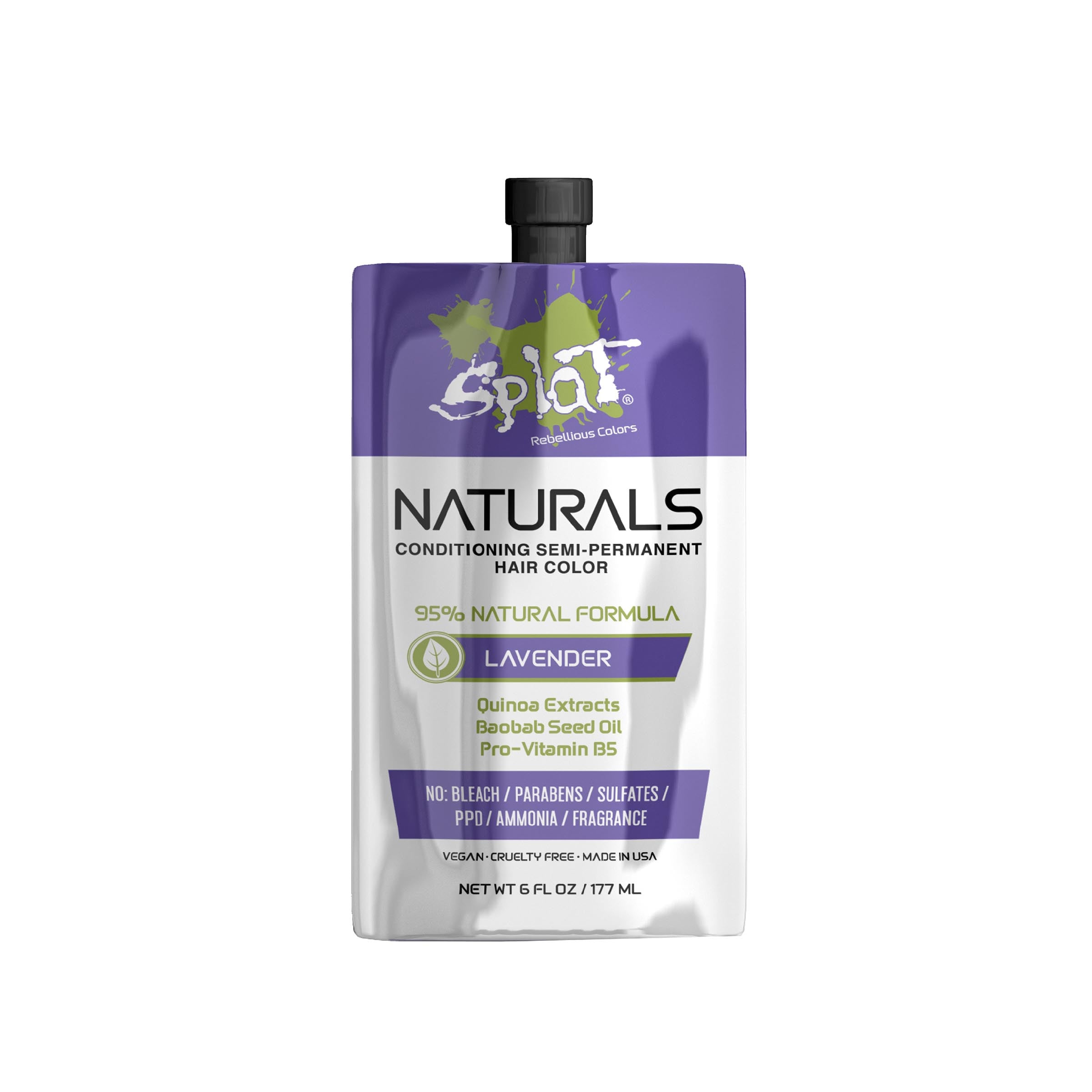 Naturals: Vegan Semi-Permanent Hair Dyes - Purple