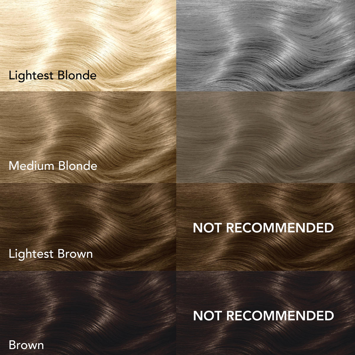 Silver Splat Sinful Silver: Silver Semi-Permanent Hair Dye Kit | Splat Hair Color