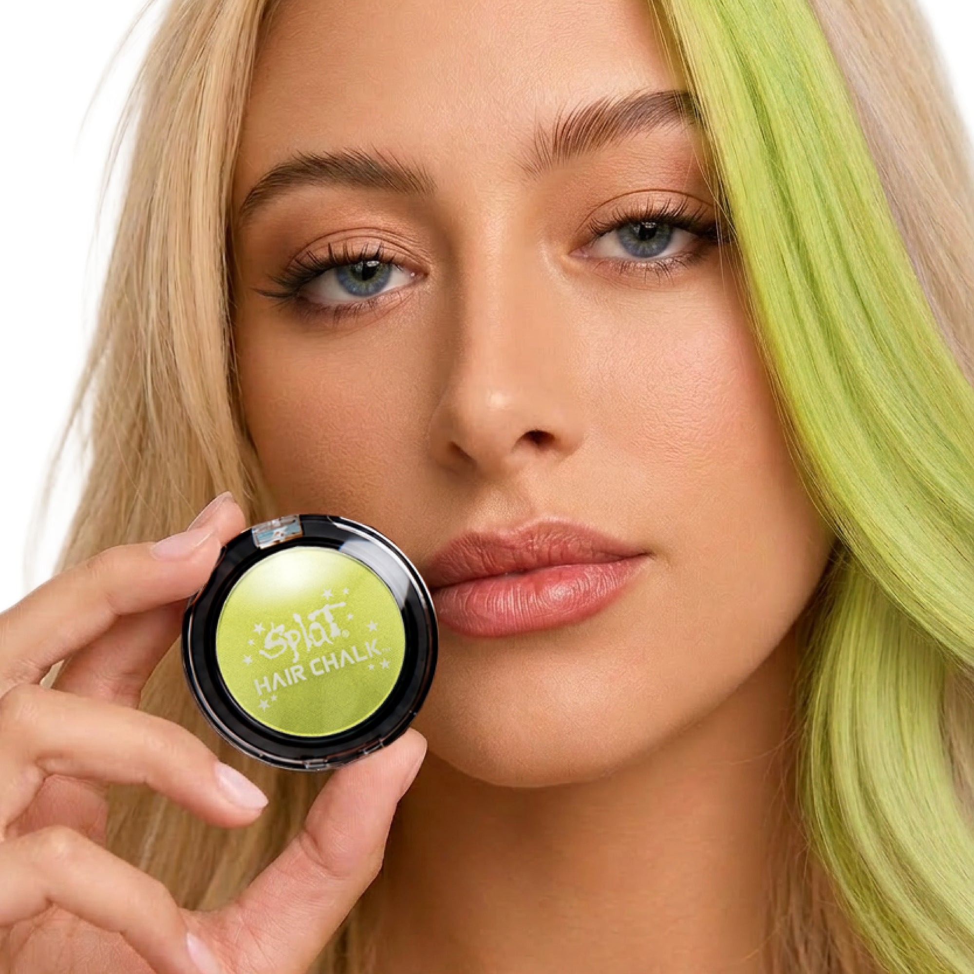 Lemon Lime: Lime Green Hair Chalk