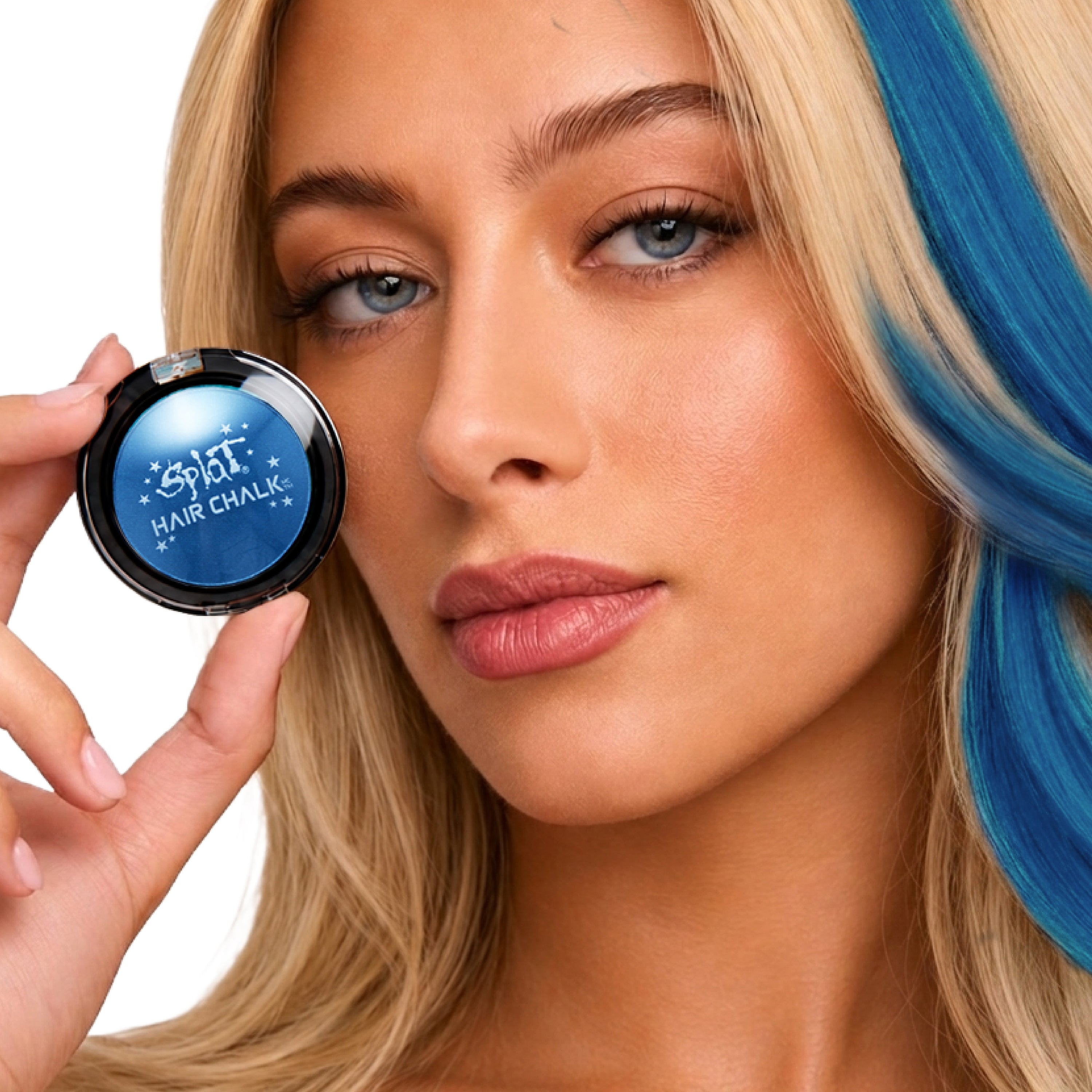 Midnight Blue: Blue Hair Chalk