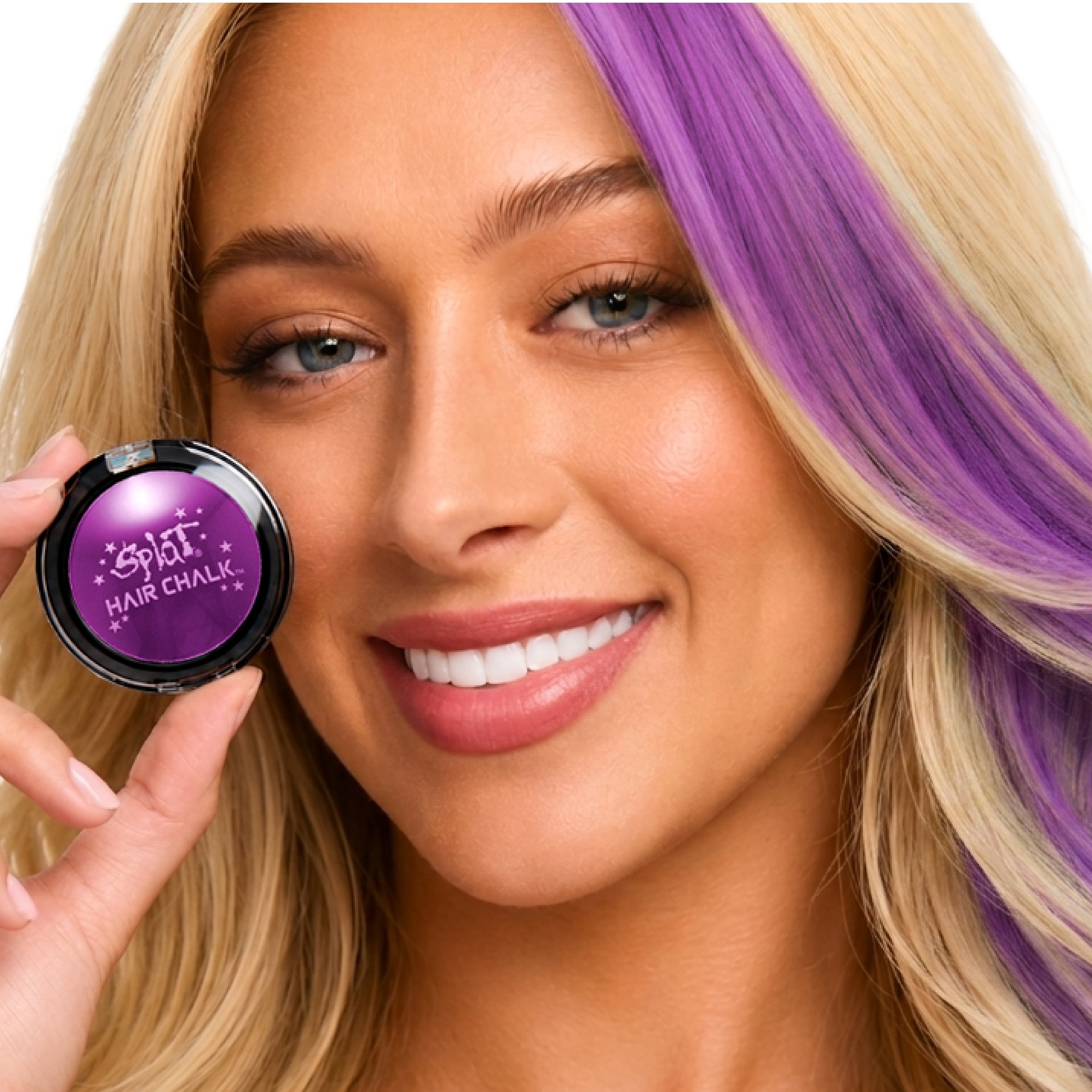 Purple Pixies: Purple Hair Chalk