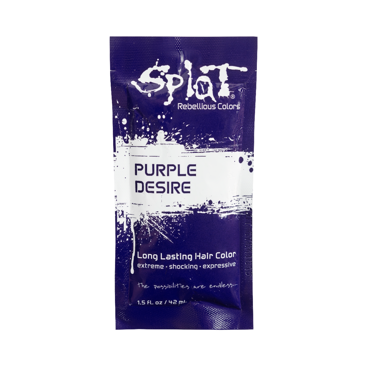 Singles Purple Desire: Purple Liquid Hair Dye | Splat Hair Color