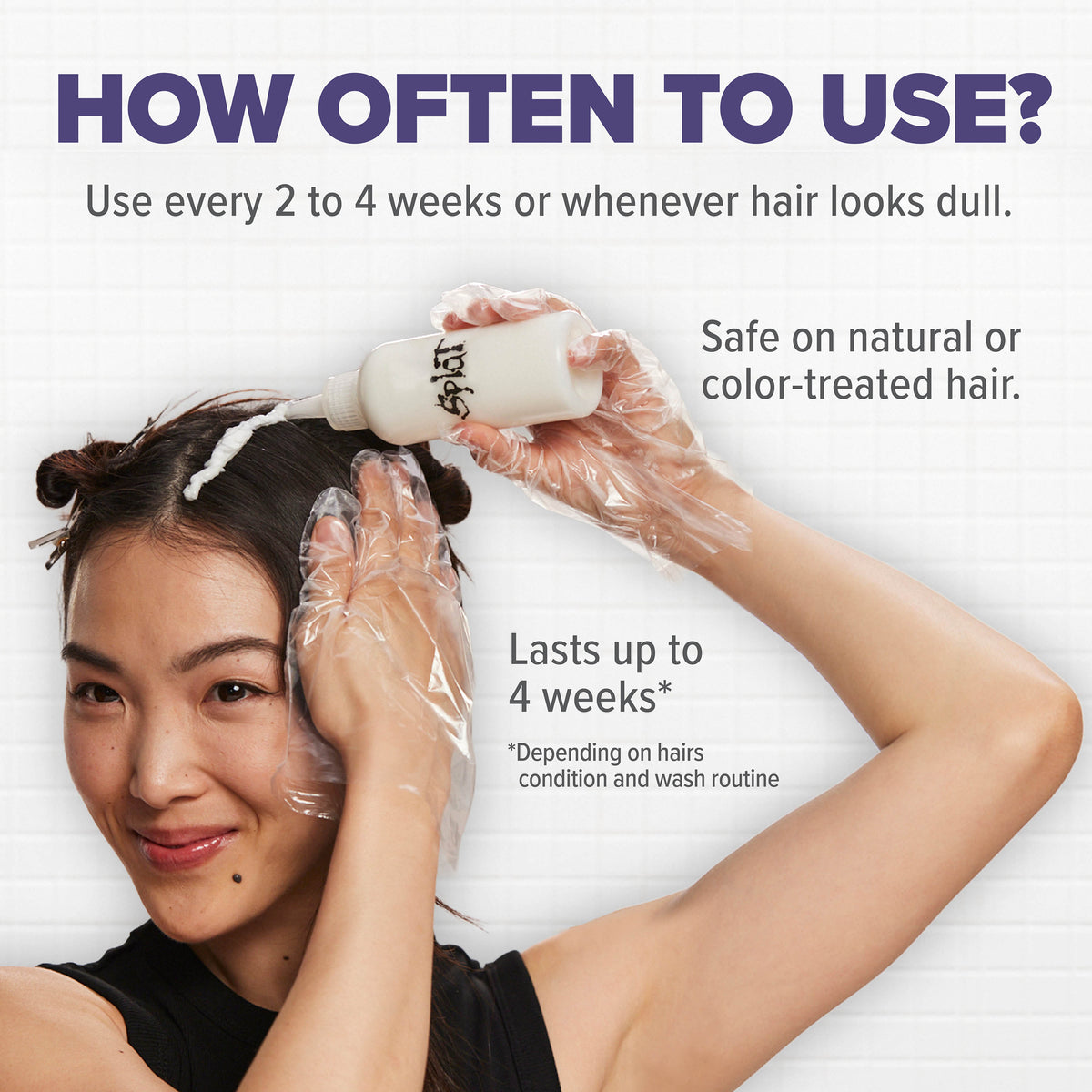Splat Glossy Sauce™ Demi-Permanent Clear Hair Gloss – Splat Hair Color