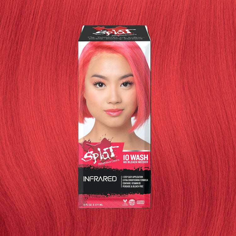 Infrared: Red Semi Permanent Hair Dye