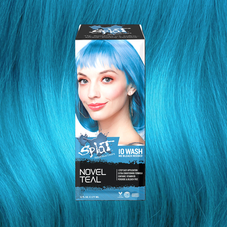 Novel Teal: Teal Semi Permanent Hair Dye