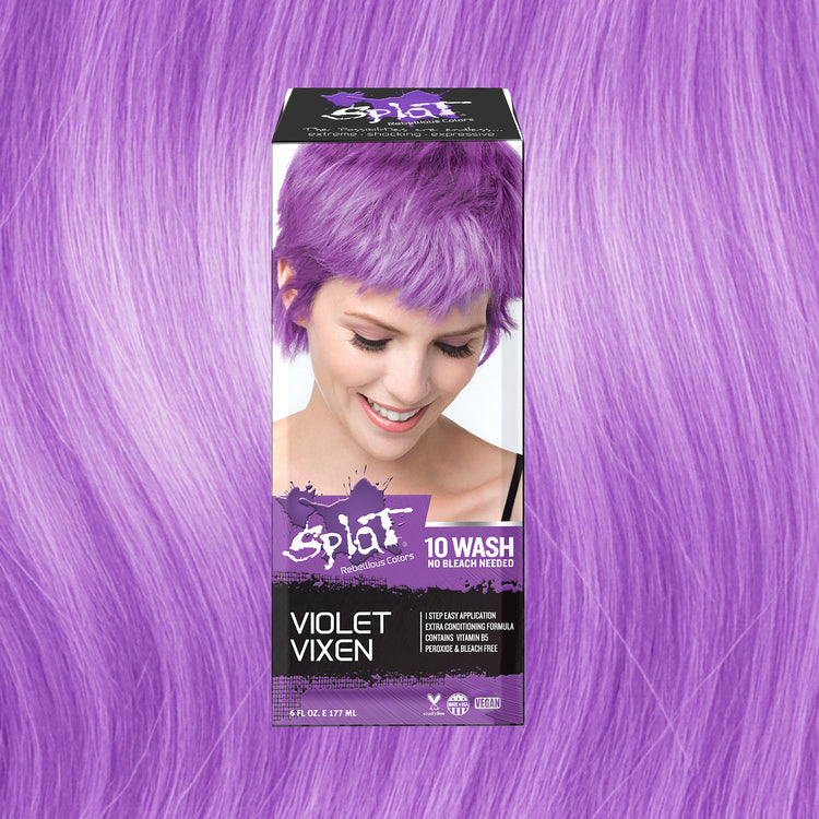 Violet Vixen: Violet Semi Permanent Hair Dye