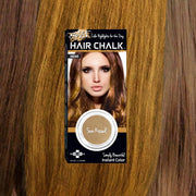 Besado por el sol: tiza para el cabello dorada