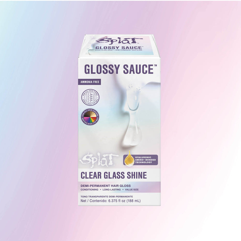 Splat Glossy Sauce™ Demi-Permanent Clear Hair Gloss – Splat Hair Color