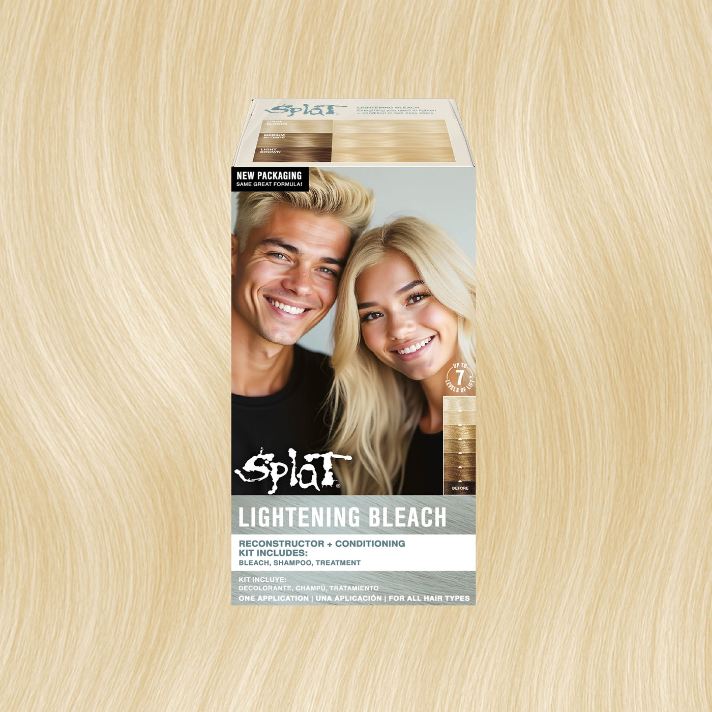 Bleach for your perfect base or for fun blonde