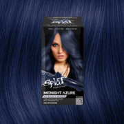 Midnight Azure No Bleach Blue Semi-Permanent Hair Dye Kit