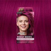 Midnight Magenta No Bleach Pink Semi-Permanent Hair Dye Kit