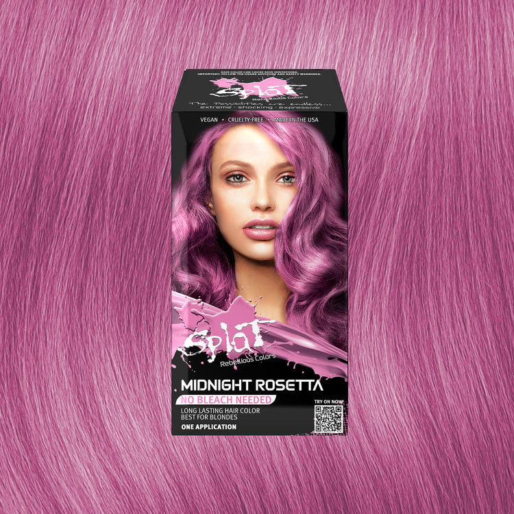 Kit de tinte capilar semipermanente Midnight Rosetta No Bleach Pink