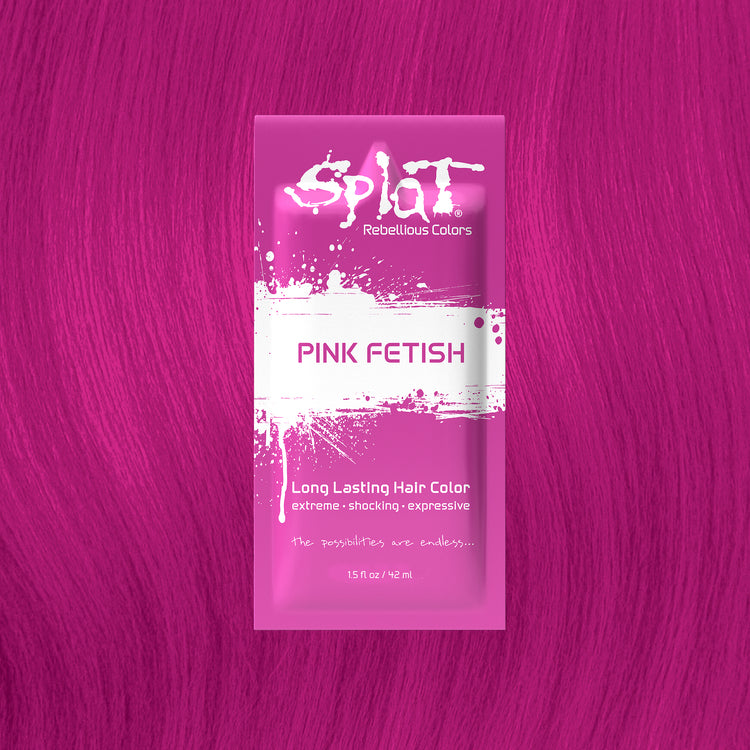 Singles Pink Fetish: Hot Pink Semi-Permanent Liquid Hair Dye