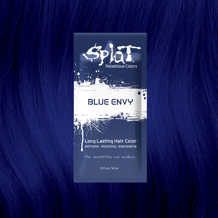 Singles Blue Envy: Deep Blue Semi-Permanent Liquid Hair Dye