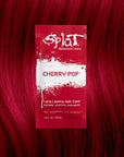 Singles Cherry Pop: Bright Red Semi-Permanent Liquid Hair Dye