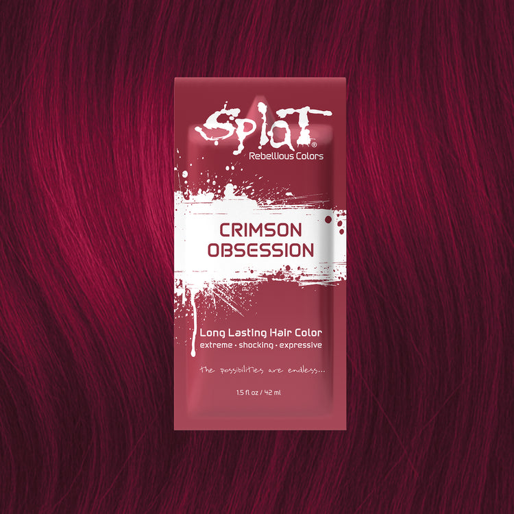Singles Crimson Obsession: Crimson Semi-Permanent Liquid Hair Dye