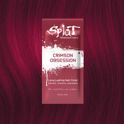 Color de cabello líquido semipermanente, 1.5 oz. - (Obsesión carmesí)