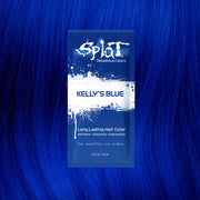 Singles Kelly's Blue: Bright Blue Semi-Permanent Liquid Hair Dye