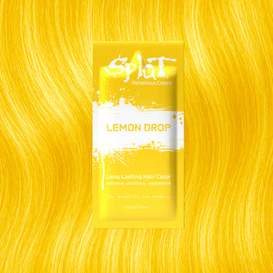 Singles Lemon Drop: Yellow Semi-Permanent Liquid Hair Dye