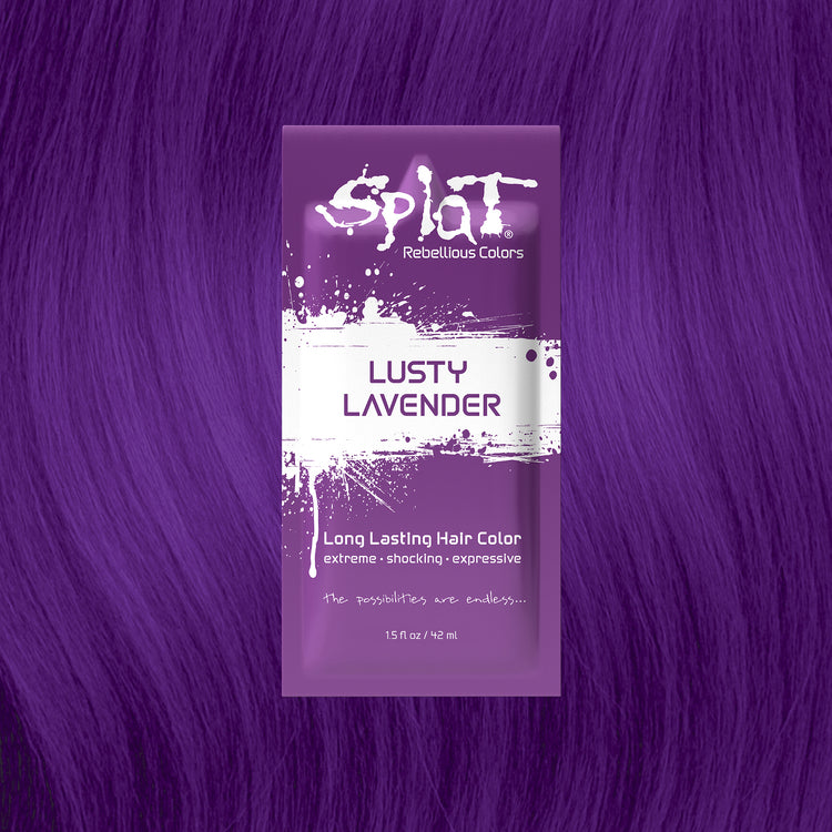 Singles Lusty Lavender: Purple Semi-Permanent Liquid Hair Dye