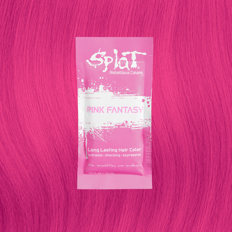 Singles Pink Fantasy: Pink Semi-Permanent Liquid Hair Dye
