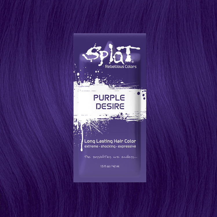 Singles Purple Desire: Purple Semi-Permanent Liquid Hair Dye