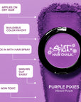 Purple Pixies: Purple Hair Chalk
