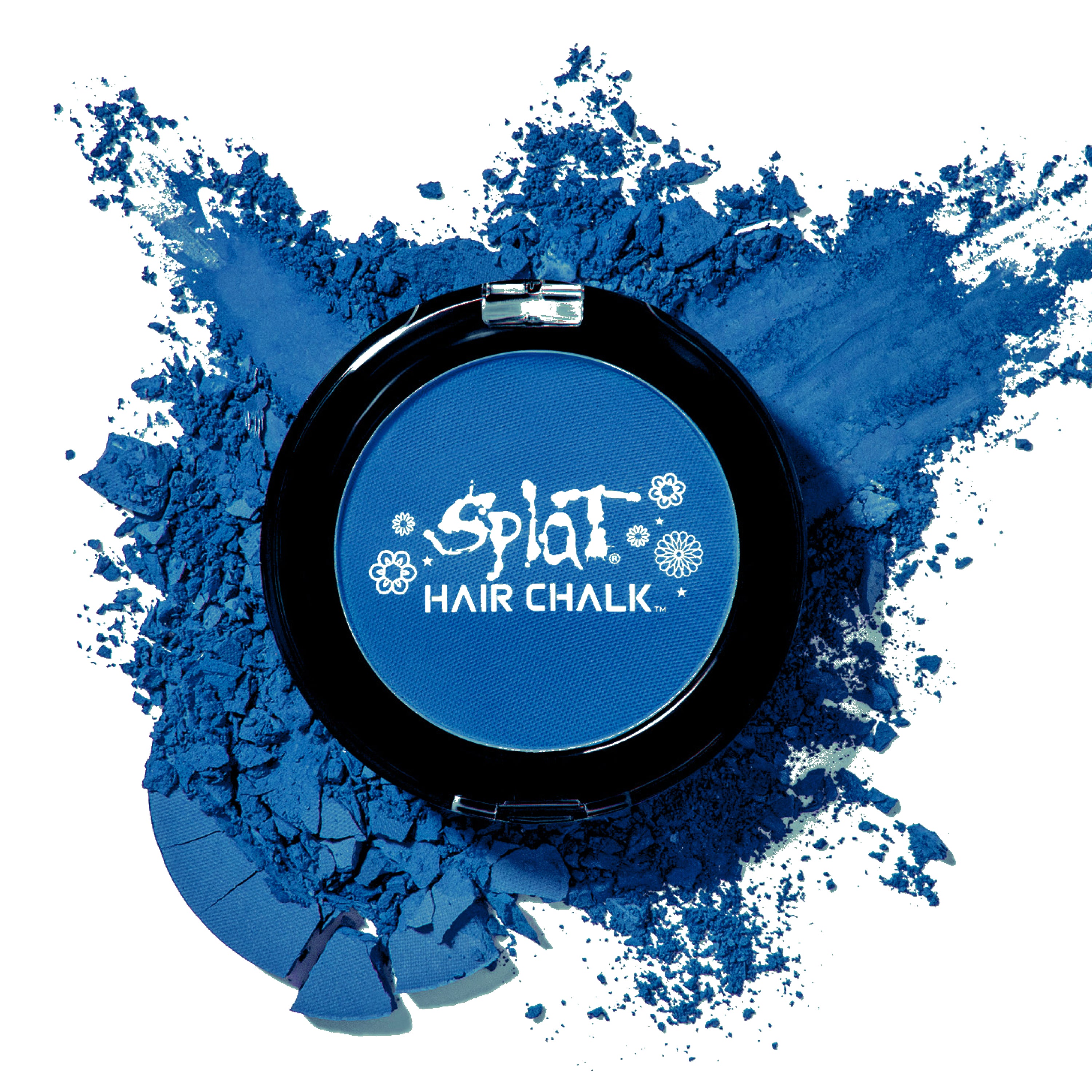 Midnight Blue: Blue Hair Chalk