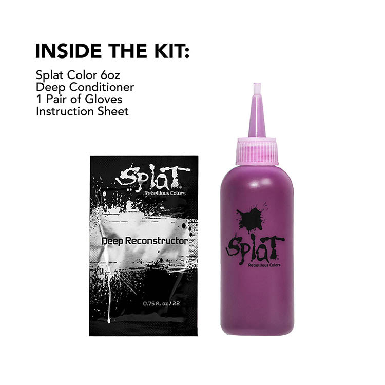 Midnight Claret No Bleach Burgundy (Claret) Semi-Permanent Hair Dye Kit