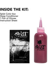 Midnight Ruby No Bleach Dark Red Semi-Permanent Hair Dye Kit