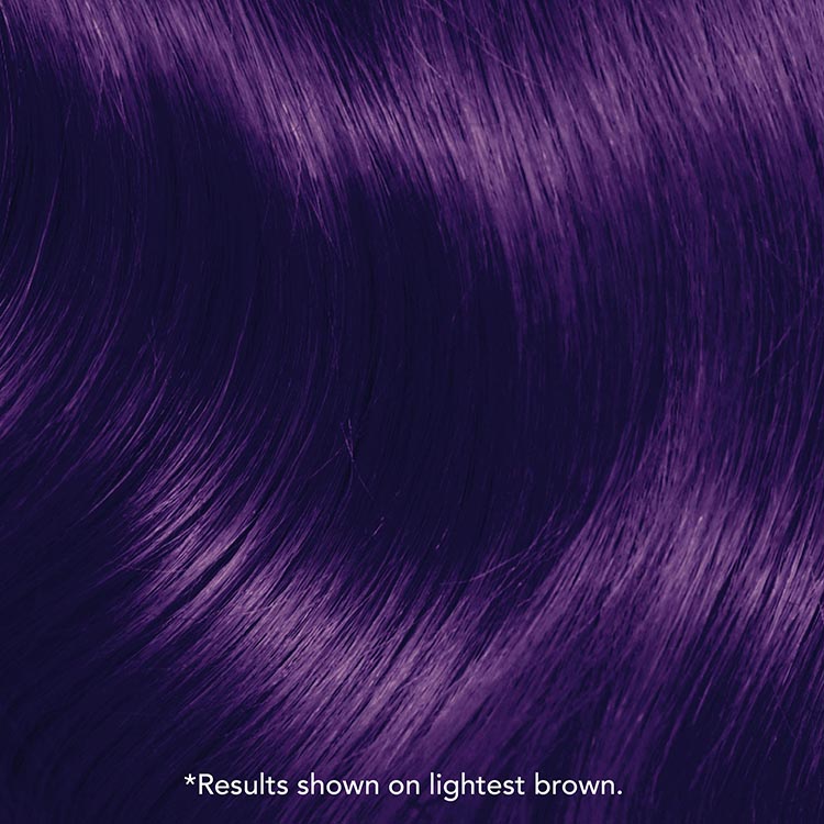 Midnight Amethyst No Bleach Purple Semi-Permanent Hair Dye Kit