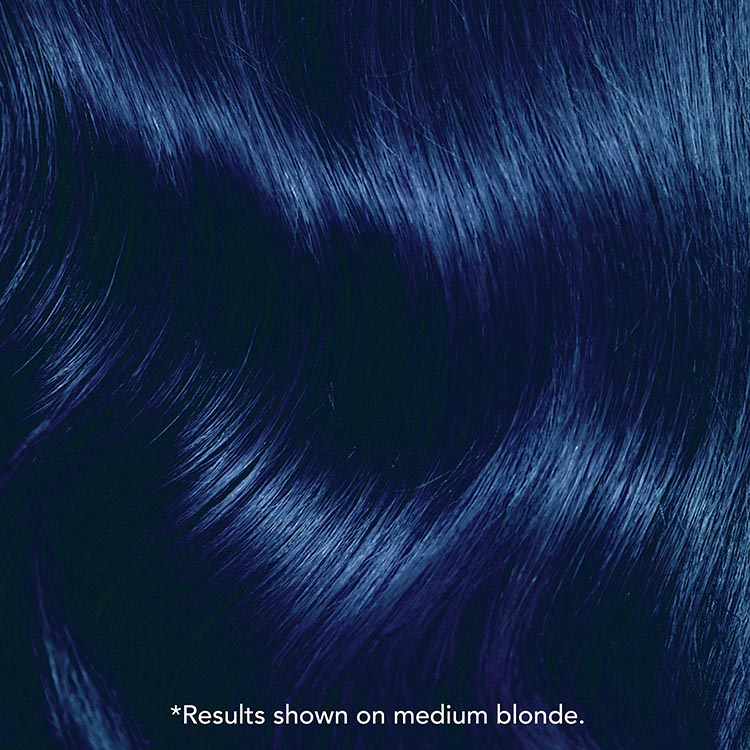 Midnight Azure No Bleach Blue Semi-Permanent Hair Dye Kit
