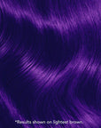 Purple Desire: Original Purple Semi-Permanent Hair Dye Complete Kit with Bleach