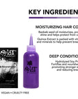 Midnight Violet No Bleach Violet Semi-Permanent Hair Dye Kit
