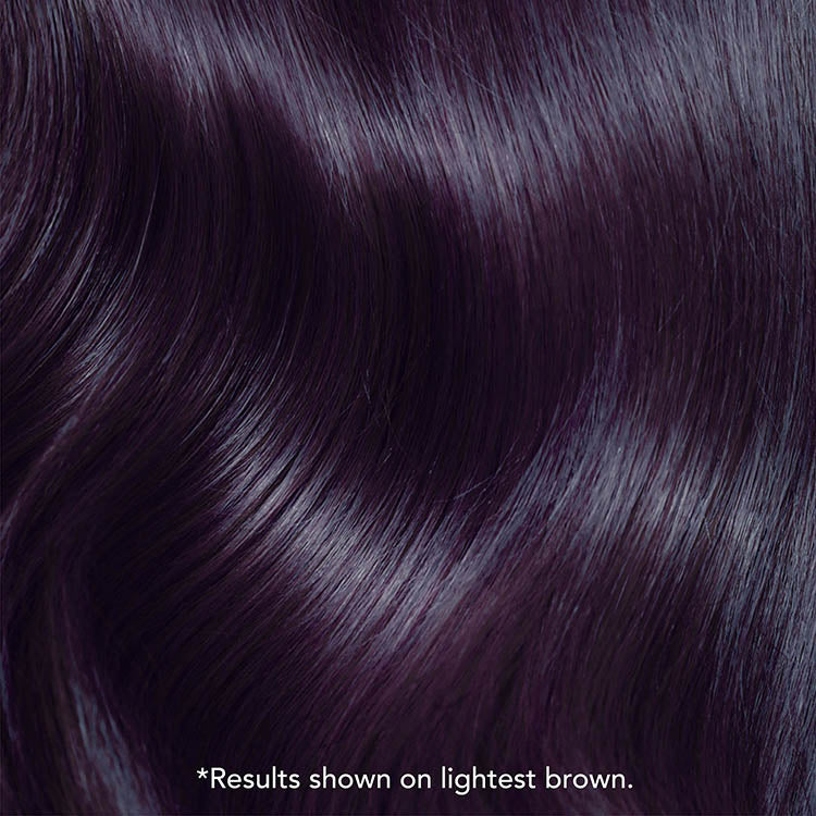 Midnight Indigo No Bleach Purple Semi-Permanent Hair Dye Kit