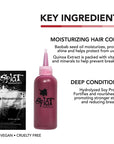 Midnight Ruby No Bleach Dark Red Semi-Permanent Hair Dye Kit