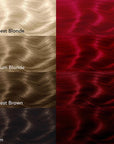 Midnight Ruby No Bleach Dark Red Semi-Permanent Hair Dye Kit