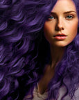 Midnight Amethyst No Bleach Purple Semi-Permanent Hair Dye Kit