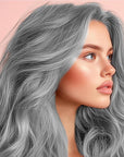Sinful Silver: Original Silver Semi-Permanent Hair Dye Complete Kit with Bleach