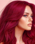 Whipped Cherry: Original Cherry Red Semi-Permanent Hair Dye Complete Kit with Bleach