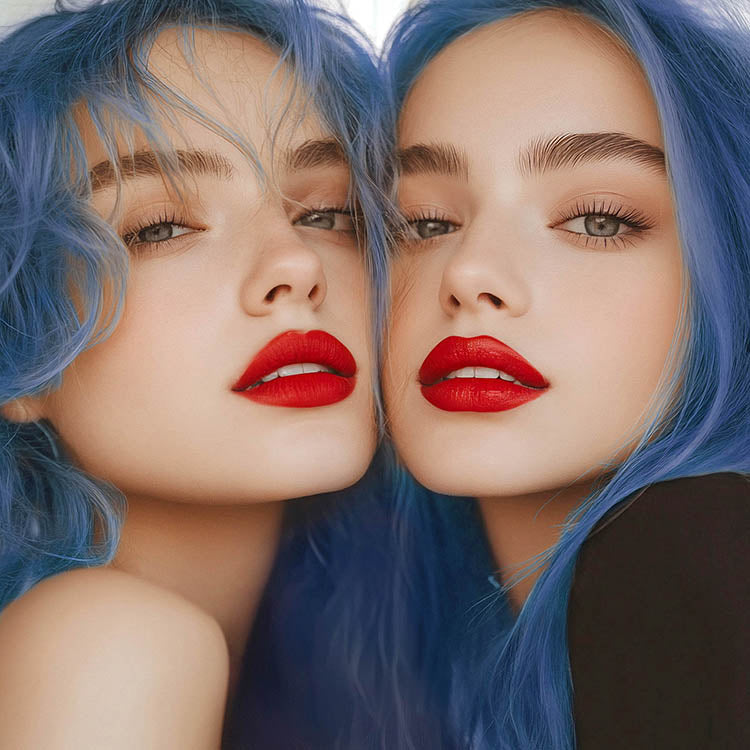 Naturals: Vegan Semi-Permanent Hair Dyes - Blue