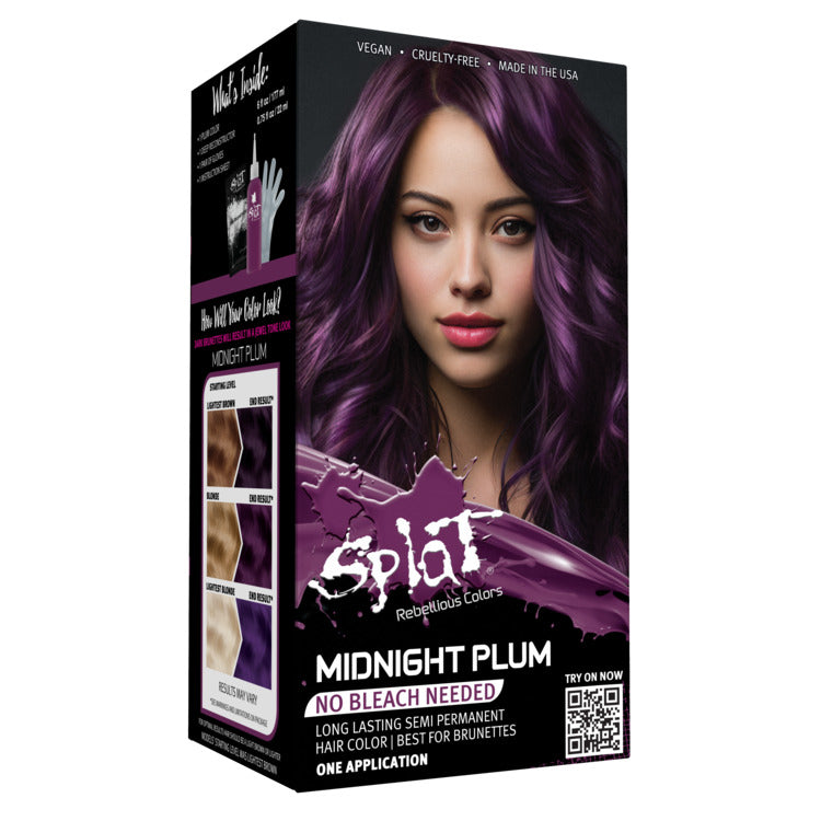 Splat Midnight Plum – Semi Permanent Hair Color