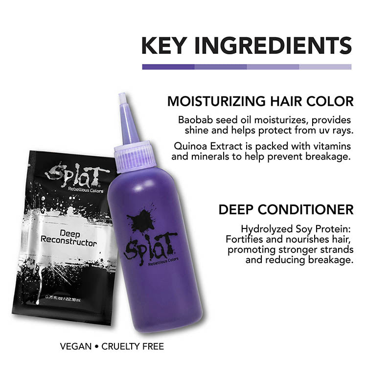 Splat Midnight Plum – Semi Permanent Hair Color