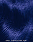 Blue Envy: Original Deep Blue Semi-Permanent Hair Dye Complete Kit with Bleach