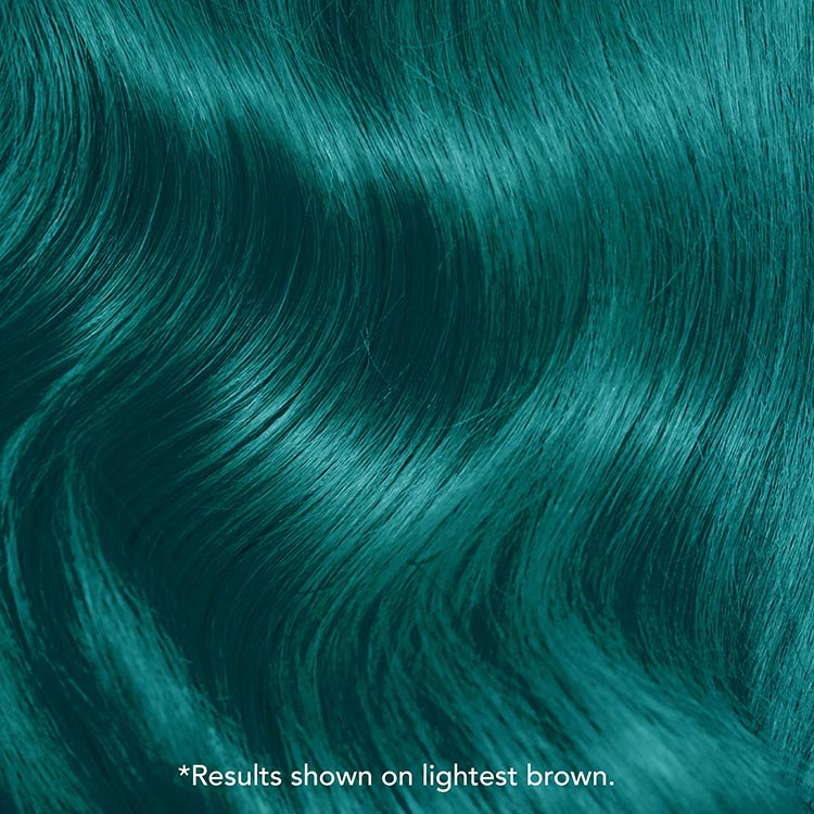 Tantalizing Teal: Original Teal Semi-Permanent Hair Dye Complete Kit with Bleach