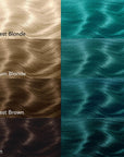 Tantalizing Teal: Original Teal Semi-Permanent Hair Dye Complete Kit with Bleach